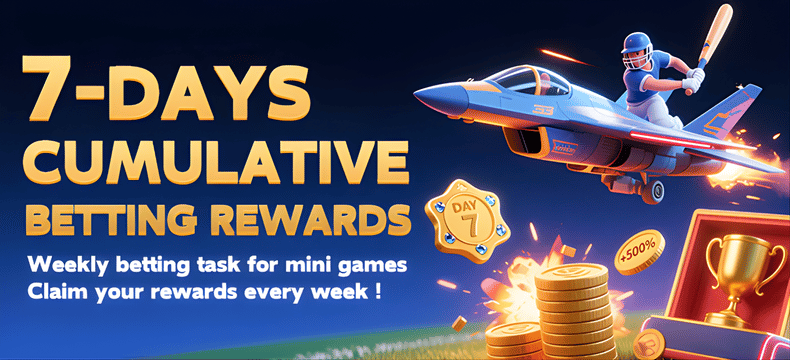 Jalwa Game 7-Days Cumulative Betting Reward Chart